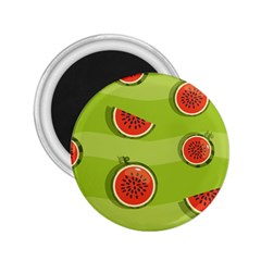 Seamless-background-with-watermelon-slices 2 25  Magnets by uniart180623