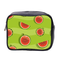 Seamless-background-with-watermelon-slices Mini Toiletries Bag (two Sides) by uniart180623