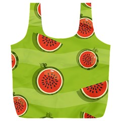 Seamless-background-with-watermelon-slices Full Print Recycle Bag (xxxl) by uniart180623