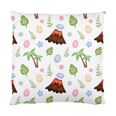 Cute-palm-volcano-seamless-pattern Standard Cushion Case (one Side) by uniart180623