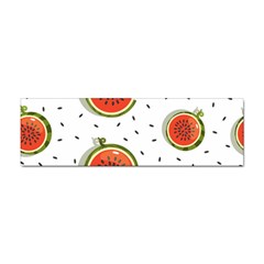 Seamless-background-pattern-with-watermelon-slices Sticker Bumper (100 Pack) by uniart180623