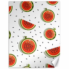 Seamless-background-pattern-with-watermelon-slices Canvas 18  X 24  by uniart180623