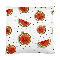 Seamless-background-pattern-with-watermelon-slices Standard Cushion Case (two Sides) by uniart180623