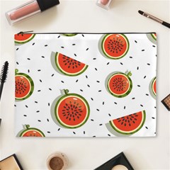 Seamless-background-pattern-with-watermelon-slices Cosmetic Bag (xl) by uniart180623