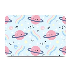 Cute-planet-space-seamless-pattern-background Plate Mats by uniart180623