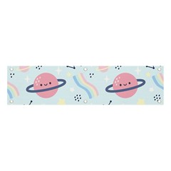 Cute-planet-space-seamless-pattern-background Banner And Sign 4  X 1  by uniart180623