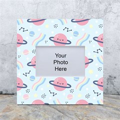 Cute-planet-space-seamless-pattern-background White Box Photo Frame 4  X 6  by uniart180623