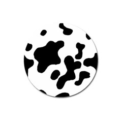 Cow Pattern Magnet 3  (round)