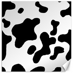 Cow Pattern Canvas 12  X 12  by uniart180623