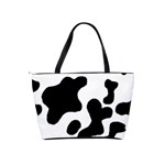 Cow Pattern Classic Shoulder Handbag Back