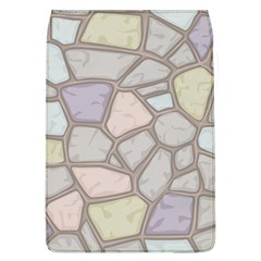 Cartoon-colored-stone-seamless-background-texture-pattern Removable Flap Cover (l) by uniart180623