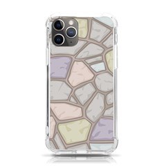 Cartoon-colored-stone-seamless-background-texture-pattern Iphone 11 Pro 5 8 Inch Tpu Uv Print Case by uniart180623