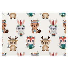 Cute-cartoon-boho-animals-seamless-pattern Banner And Sign 6  X 4  by uniart180623