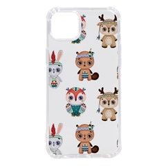 Cute-cartoon-boho-animals-seamless-pattern Iphone 14 Plus Tpu Uv Print Case