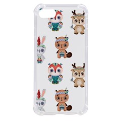 Cute-cartoon-boho-animals-seamless-pattern Iphone Se