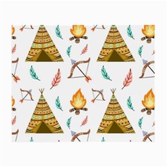 Cute-cartoon-native-american-seamless-pattern Small Glasses Cloth by uniart180623