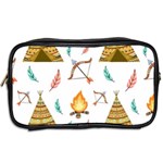 Cute-cartoon-native-american-seamless-pattern Toiletries Bag (Two Sides) Back