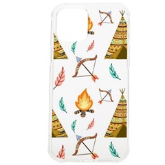 Cute-cartoon-native-american-seamless-pattern Iphone 12 Pro Max Tpu Uv Print Case