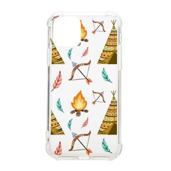 Cute-cartoon-native-american-seamless-pattern Iphone 11 Pro 5 8 Inch Tpu Uv Print Case by uniart180623