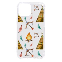 Cute-cartoon-native-american-seamless-pattern Iphone 13 Mini Tpu Uv Print Case by uniart180623