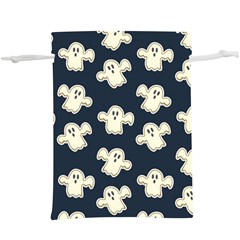 Hand-drawn-ghost-pattern Lightweight Drawstring Pouch (xl) by uniart180623