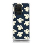 Hand-drawn-ghost-pattern Samsung Galaxy S20 Ultra 6.9 Inch TPU UV Case Front