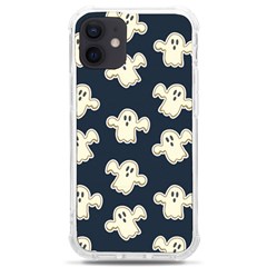 Hand-drawn-ghost-pattern Iphone 12 Mini Tpu Uv Print Case	 by uniart180623