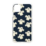 Hand-drawn-ghost-pattern iPhone 11 TPU UV Print Case Front