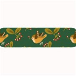 Cute-seamless-pattern-bird-with-berries-leaves Large Bar Mat 32 x8.5  Bar Mat