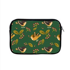 Cute-seamless-pattern-bird-with-berries-leaves Apple Macbook Pro 15  Zipper Case by uniart180623