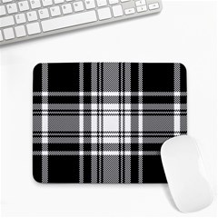 Pixel-background-design-modern-seamless-pattern-plaid-square-texture-fabric-tartan-scottish-textile- Small Mousepad by uniart180623