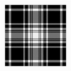 Pixel-background-design-modern-seamless-pattern-plaid-square-texture-fabric-tartan-scottish-textile- Medium Glasses Cloth by uniart180623