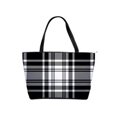 Pixel-background-design-modern-seamless-pattern-plaid-square-texture-fabric-tartan-scottish-textile- Classic Shoulder Handbag by uniart180623