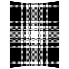 Pixel-background-design-modern-seamless-pattern-plaid-square-texture-fabric-tartan-scottish-textile- Back Support Cushion by uniart180623