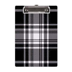 Pixel-background-design-modern-seamless-pattern-plaid-square-texture-fabric-tartan-scottish-textile- A5 Acrylic Clipboard by uniart180623