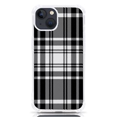 Pixel-background-design-modern-seamless-pattern-plaid-square-texture-fabric-tartan-scottish-textile- Iphone 13 Tpu Uv Print Case by uniart180623