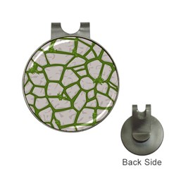 Cartoon-gray-stone-seamless-background-texture-pattern Green Hat Clips With Golf Markers by uniart180623