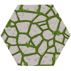 Cartoon-gray-stone-seamless-background-texture-pattern Green Wooden Puzzle Hexagon by uniart180623