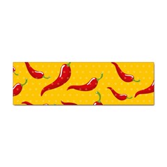 Chili-vegetable-pattern-background Sticker Bumper (100 Pack)