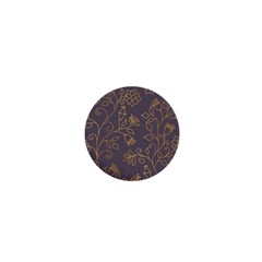 Seamless-pattern-gold-floral-ornament-dark-background-fashionable-textures-golden-luster 1  Mini Buttons by uniart180623