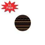 Set-antique-greek-borders-seamless-ornaments-golden-color-black-background-flat-style-greece-concept 1  Mini Buttons (10 pack)  Front