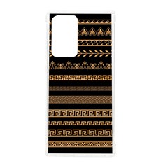 Set-antique-greek-borders-seamless-ornaments-golden-color-black-background-flat-style-greece-concept Samsung Galaxy Note 20 Ultra Tpu Uv Case by uniart180623