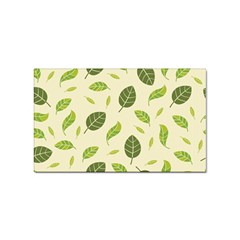 Leaf-spring-seamless-pattern-fresh-green-color-nature Sticker Rectangular (10 Pack) by uniart180623