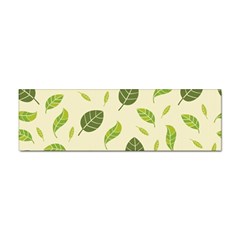 Leaf-spring-seamless-pattern-fresh-green-color-nature Sticker Bumper (10 Pack) by uniart180623