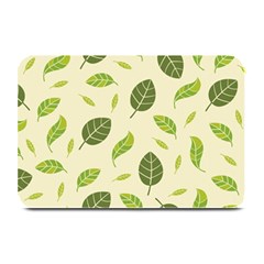 Leaf-spring-seamless-pattern-fresh-green-color-nature Plate Mats by uniart180623