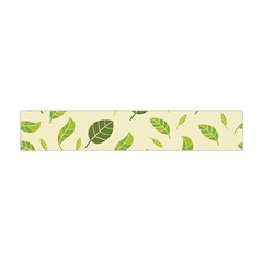 Leaf-spring-seamless-pattern-fresh-green-color-nature Premium Plush Fleece Scarf (mini) by uniart180623