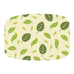 Leaf-spring-seamless-pattern-fresh-green-color-nature Mini Square Pill Box by uniart180623