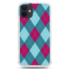 Argyle-pattern-seamless-fabric-texture-background-classic-argill-ornament Iphone 12 Mini Tpu Uv Print Case	 by uniart180623