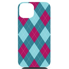 Argyle-pattern-seamless-fabric-texture-background-classic-argill-ornament Iphone 14 Black Uv Print Case