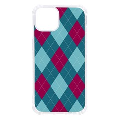 Argyle-pattern-seamless-fabric-texture-background-classic-argill-ornament Iphone 13 Tpu Uv Print Case by uniart180623